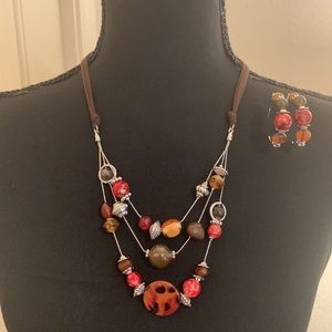 Chico’s Necklace & Earring Set